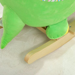 AIYAPLAY Dinosaur Rocking Toy with Sound – Green