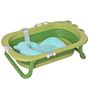 Crocodile Foldable Baby Bath with Cushion image 1
