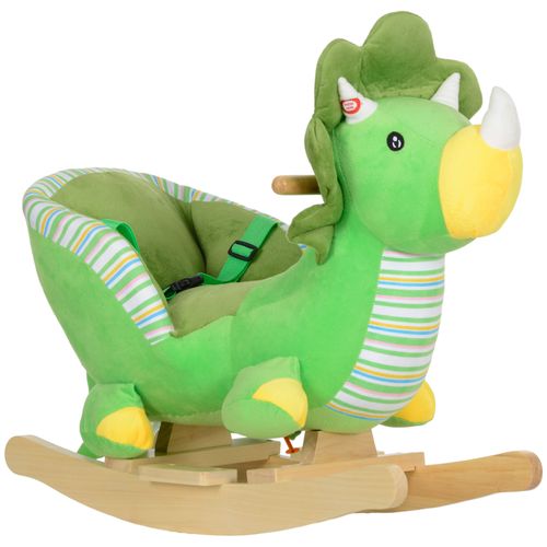 AIYAPLAY Dinosaur Rocking Toy with Sound – Green