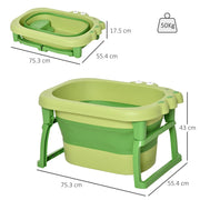 2-in-1 Foldable Baby Bath & Toddler Bathtub image 4