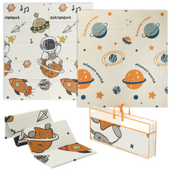 AIYAPLAY Double-Sided Space Baby Play Mat – 177 x 146 cm