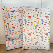 Anti-Roll Wedge Baby Changing Mat - Circus image 2