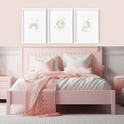 Unicorn Nursery Wall Art Prints – Set of 3 image 2
