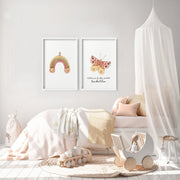 Framed Nursery Wall Art Prints – Set of 2 image 2