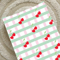 Anti-Roll Wedge Baby Changing Mat - Cherry