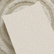 Anti-Roll Wedge Changing Mat - Greige Dash Print image 1