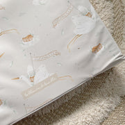 Anti-Roll Wedge Baby Changing Mat - Welcome Baby Print image 4