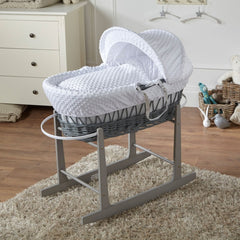 Wicker Moses Basket with Stand