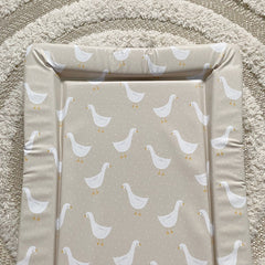 Standard Changing Mat - White Goose Unisex Print