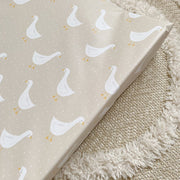 Anti-Roll Wedge Baby Changing Mat - Splash Goose print image 5