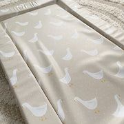 Standard Changing Mat - White Goose Unisex Print image 5