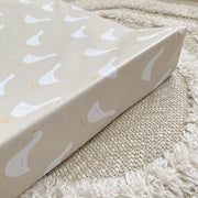 Anti-Roll Wedge Baby Changing Mat - Splash Goose print image 7