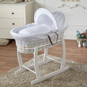 Wicker Moses Basket with Stand image 14