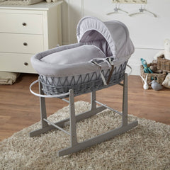 Wicker Moses Basket with Stand