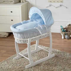 Wicker Moses Basket with Stand