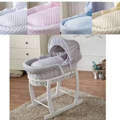 Wicker Moses Basket with Stand