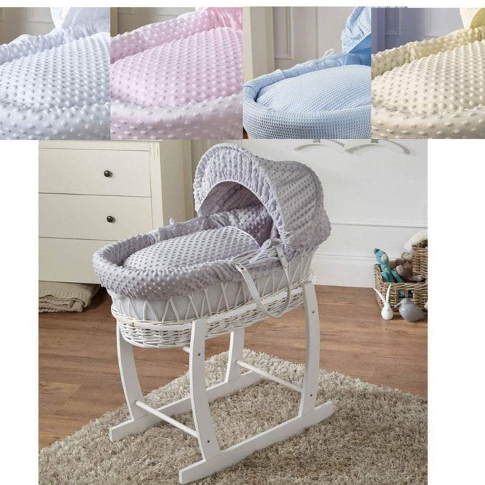 Wicker Moses Basket with Stand
