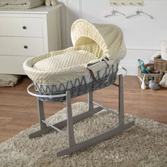 Wicker Moses Basket with Stand