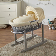 Wicker Moses Basket with Stand image 16