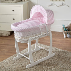 Wicker Moses Basket with Stand
