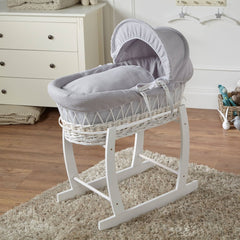 Wicker Moses Basket with Stand