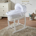 Wicker Moses Basket with Stand