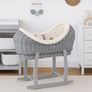 Deluxe Wicker Pod Moses Basket with Stand image 19