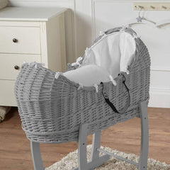 Deluxe Wicker Pod Moses Basket