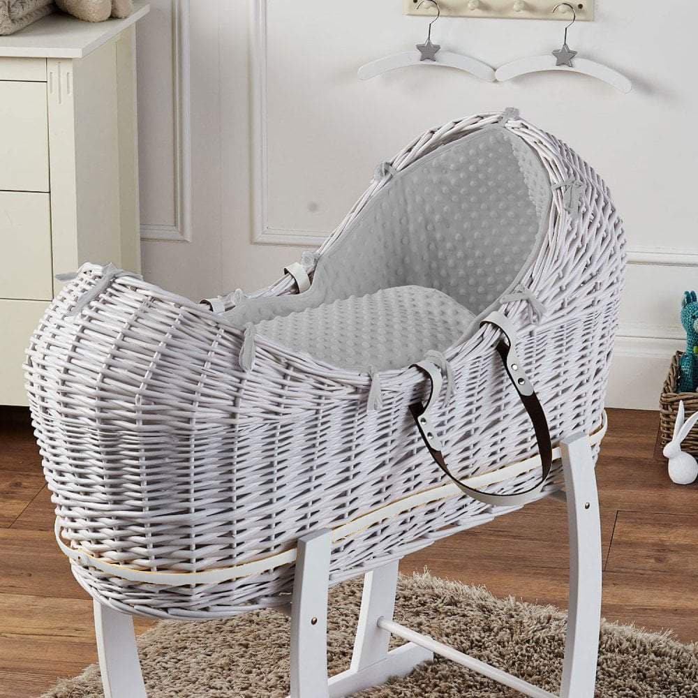 Deluxe Wicker Pod Moses Basket