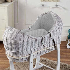 Deluxe Wicker Pod Moses Basket
