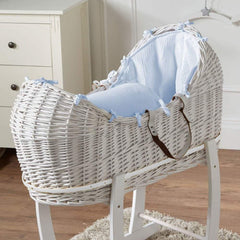 Deluxe Wicker Pod Moses Basket