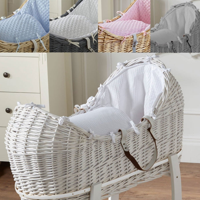 Deluxe Wicker Pod Moses Basket