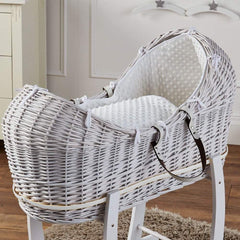Deluxe Wicker Pod Moses Basket