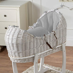 Deluxe Wicker Pod Moses Basket