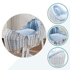 Deluxe Wicker Pod Moses Basket