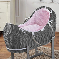 Deluxe Wicker Pod Moses Basket