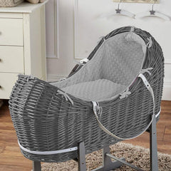 Deluxe Wicker Pod Moses Basket
