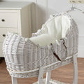 Deluxe Wicker Pod Moses Basket