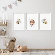 Woodland Nursery Wall Art Prints – Set of 3 image 12