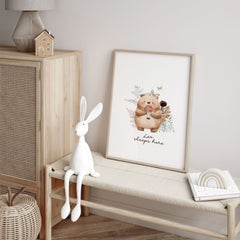 Woodland Nursery Wall Art Prints – Set of 3