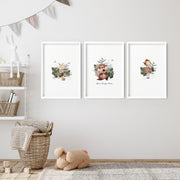 Woodland Nursery Wall Art Prints – Set of 3 image 6