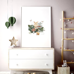 Woodland Nursery Wall Art Prints – Set of 3