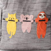 Three Amigos Kids Backpack, Hand-Embroidered image 3
