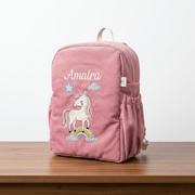Handcrafted Unicorn Charm Corduroy Bag image 5