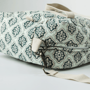 Emerald Trellis Nappy Bag (100% Cotton) image 3