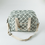 Emerald Trellis Nappy Bag (100% Cotton) image 5