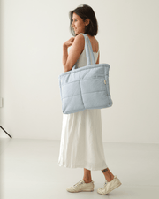 Frost Tote Nappy Bag (100% Cotton) image 1