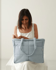 Frost Tote Nappy Bag (100% Cotton) image 3