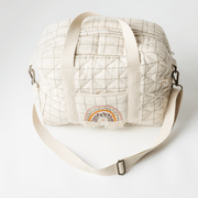 Hand Embroidered Rainbow Nappy Bag image 5