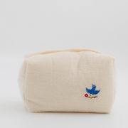 Hand Embroidered Songbirds Perch Nappy Bag (Pure Cotton) image 5